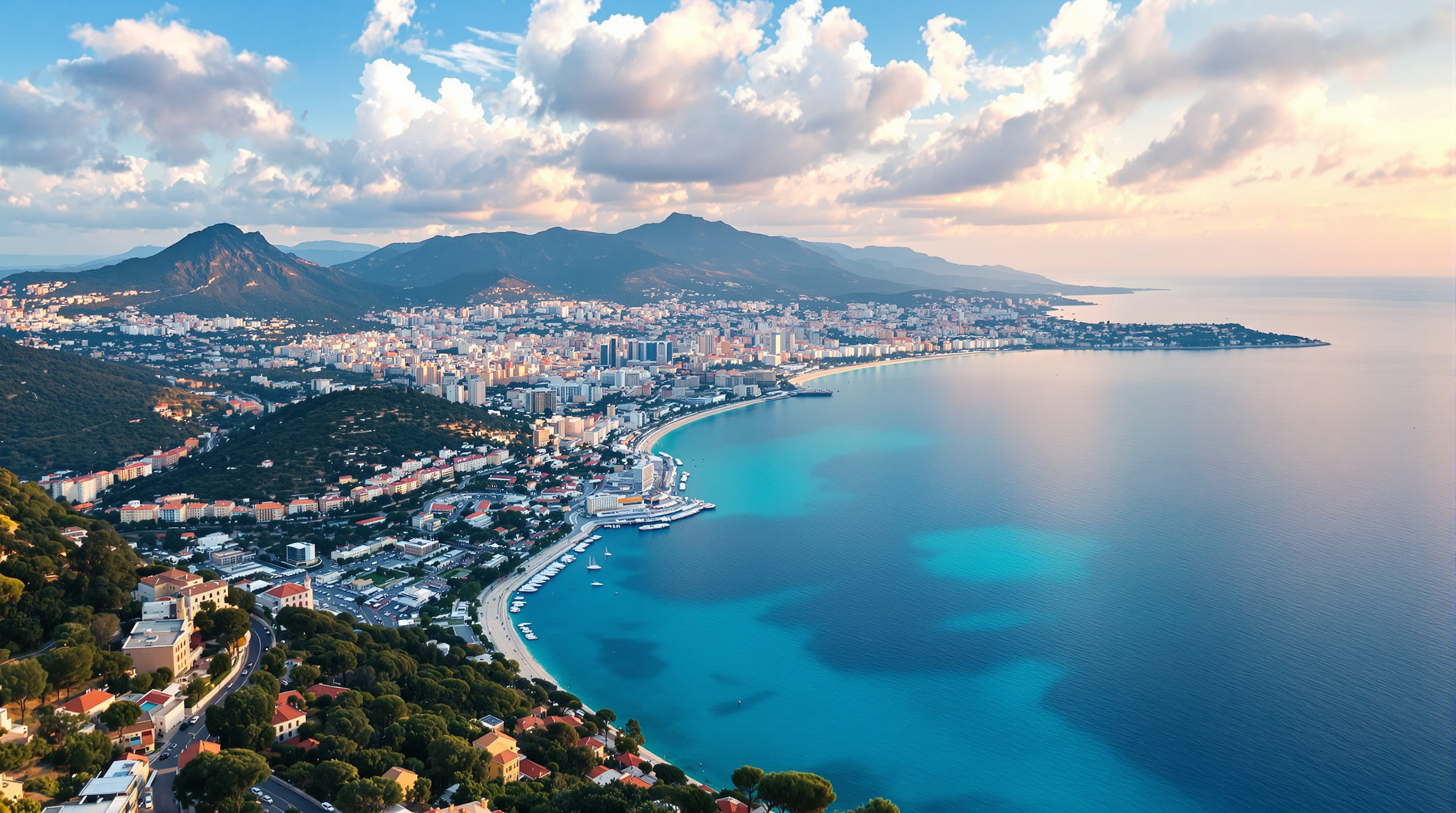 Vue sur la Côte d'Azur – Séjours linguistiques Provence Immersion